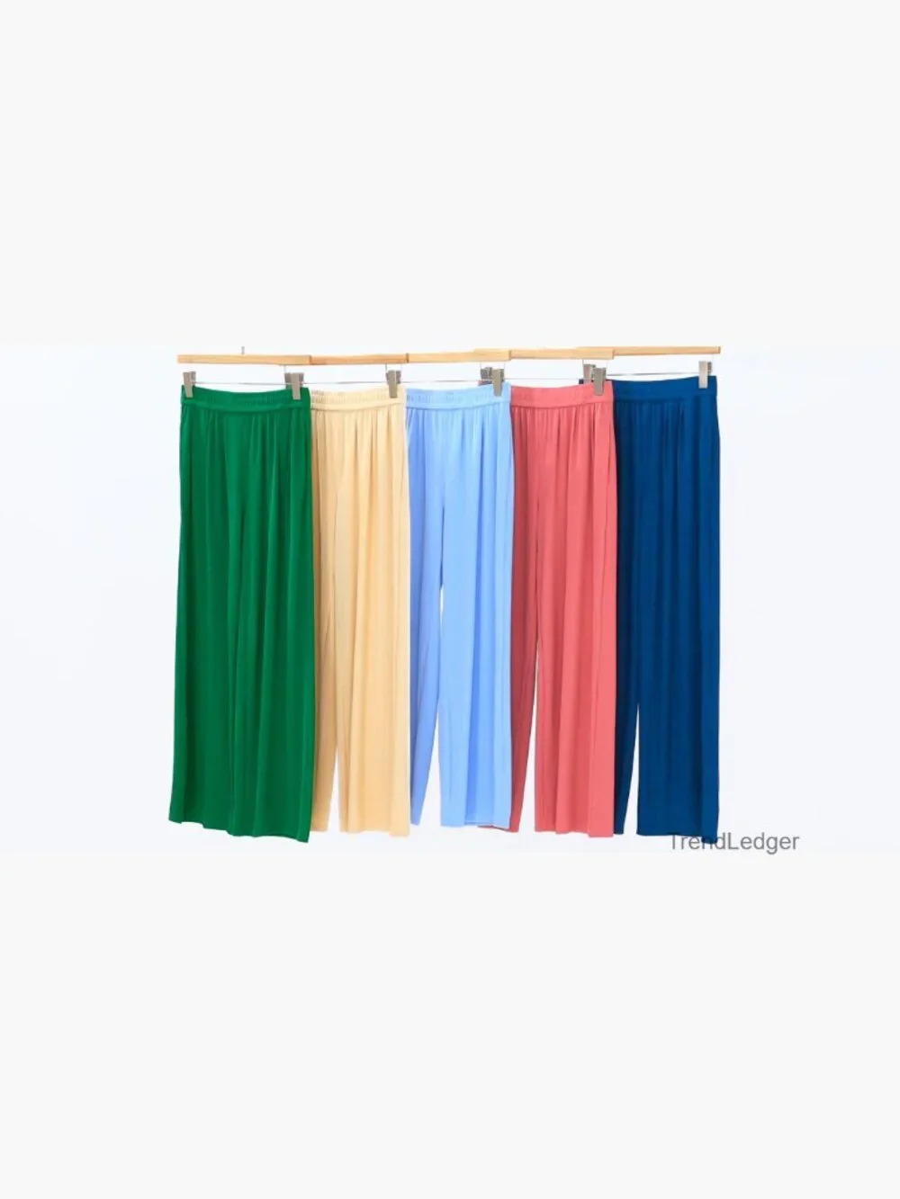 Cap Sleeve Crop Top & Wide Leg Pants Matching Set Summer Outfits